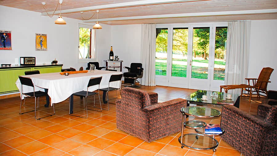 downstairs living/dinning room