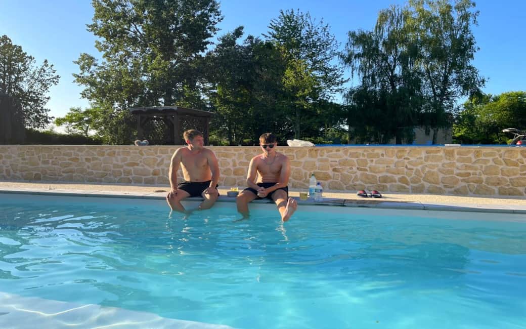 Pool Holiday rental Marsales Dordogne near Monpazier