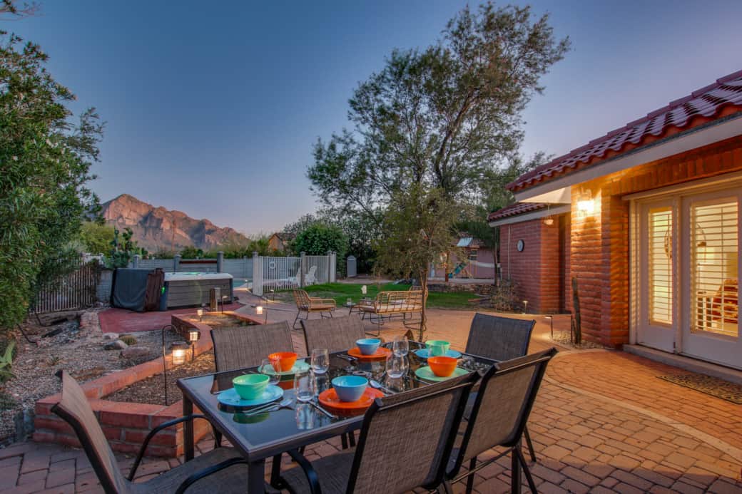 Patio and dining