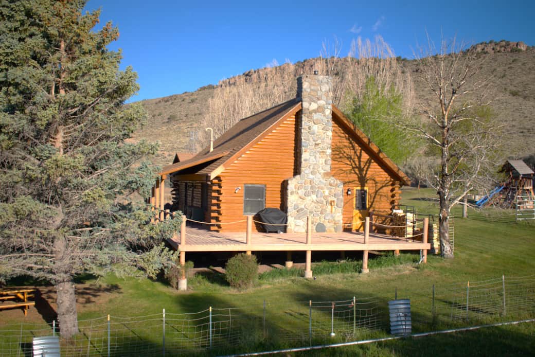 Log Cabin Porch