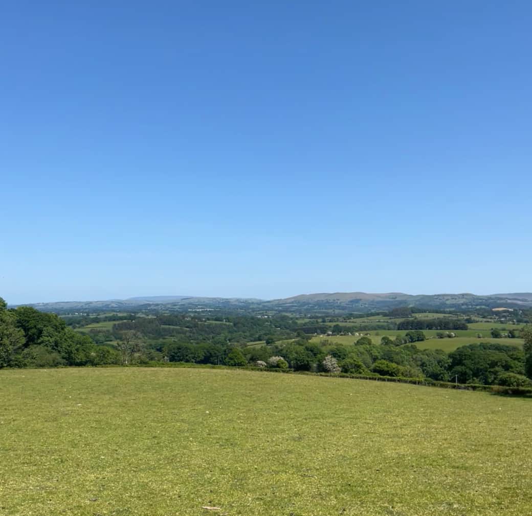 View from the Shepherds Hut