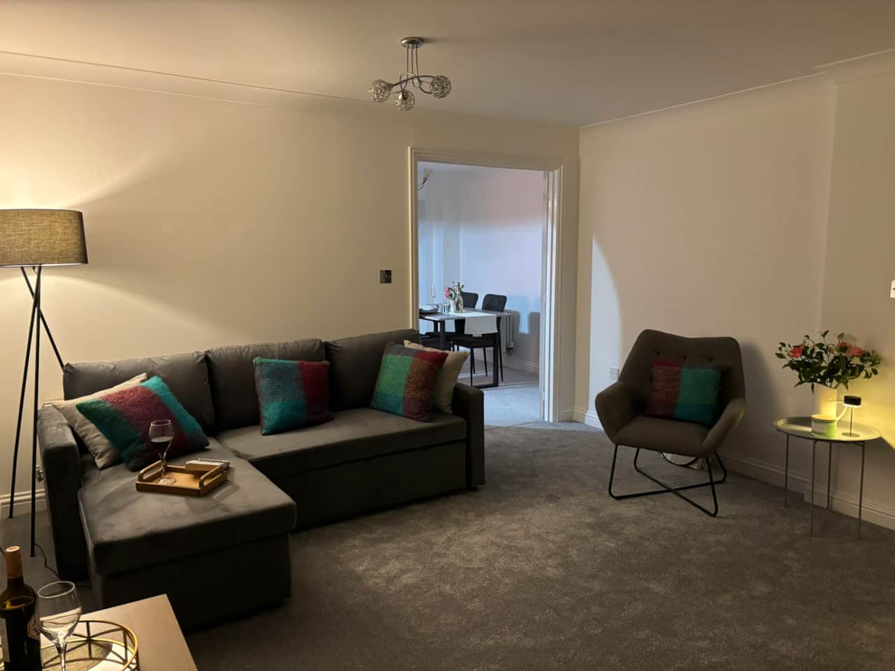 Living Room to Dinning Room