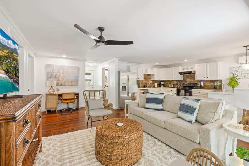 unit 1- living room (sofa bed) 