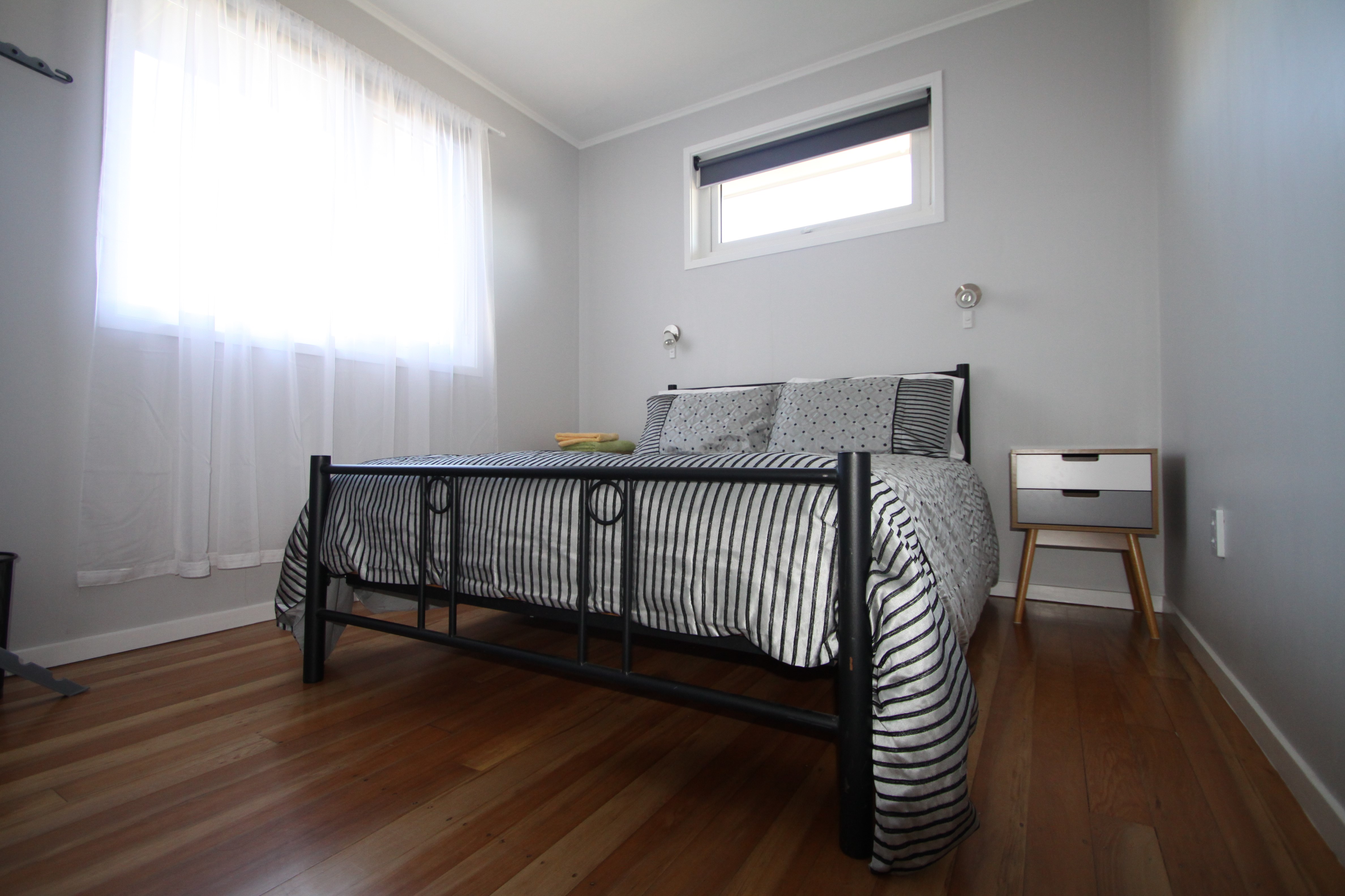 Guest room with electric blankets