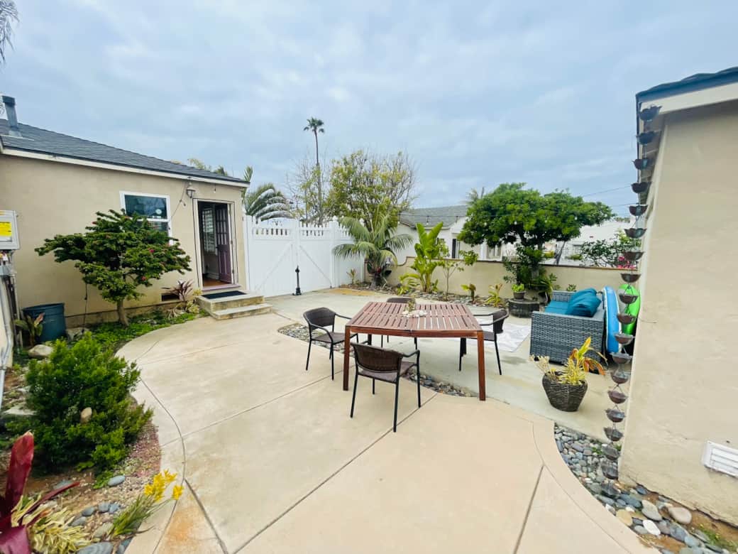 Backyard, Outdoor Living Area 