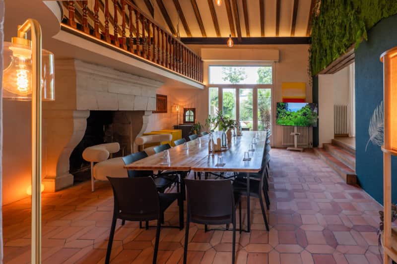 Villa de la Plume – Salon modulable pour réception ou réunion