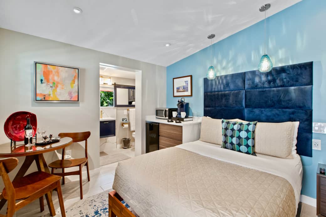 Poolside Hideaway bedroom view 1 Poolside Hideaway bedroom view 1