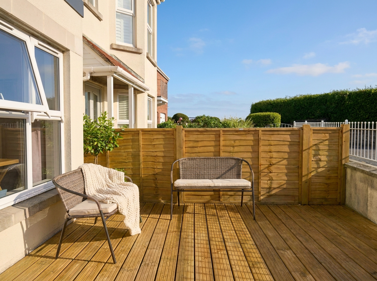 Decking area
