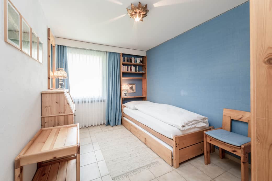 Schlafzimmer mit Einzelbett Schlafzimmer mit Einzelbett