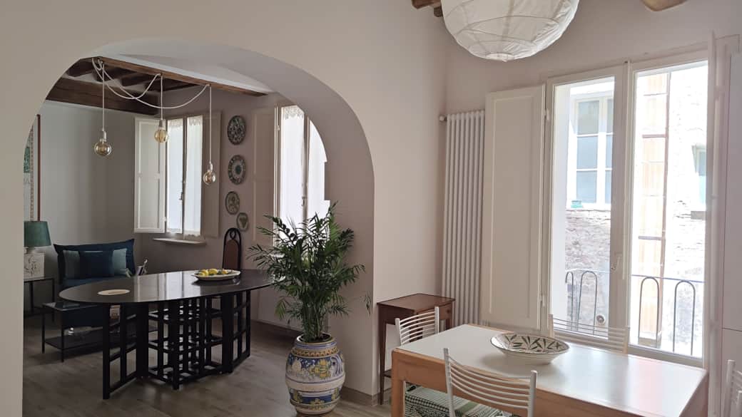 Airy and bright living space