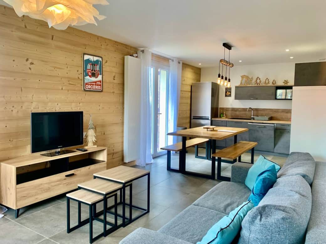 Ambiance chalet en bois à Orcieres Merlette Ambiance chalet en bois à Orcieres Merlette