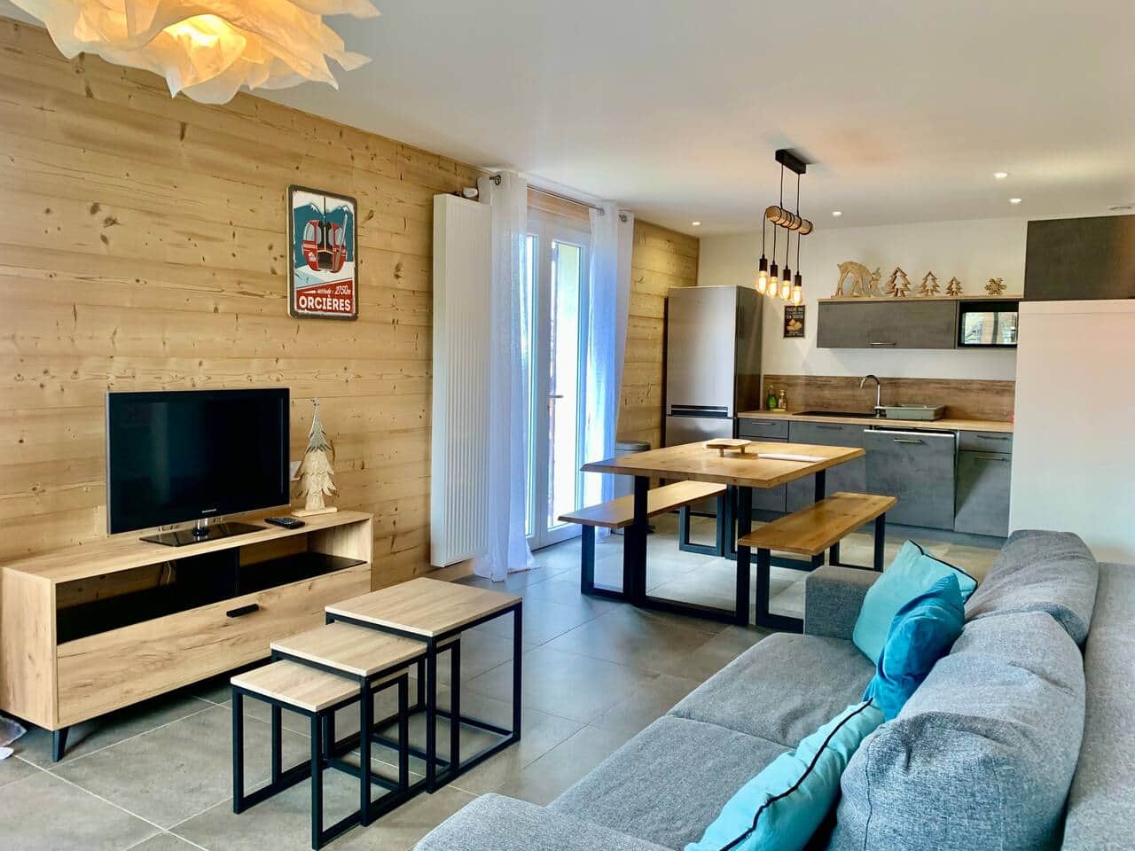 Ambiance chalet en bois à Orcieres Merlette 