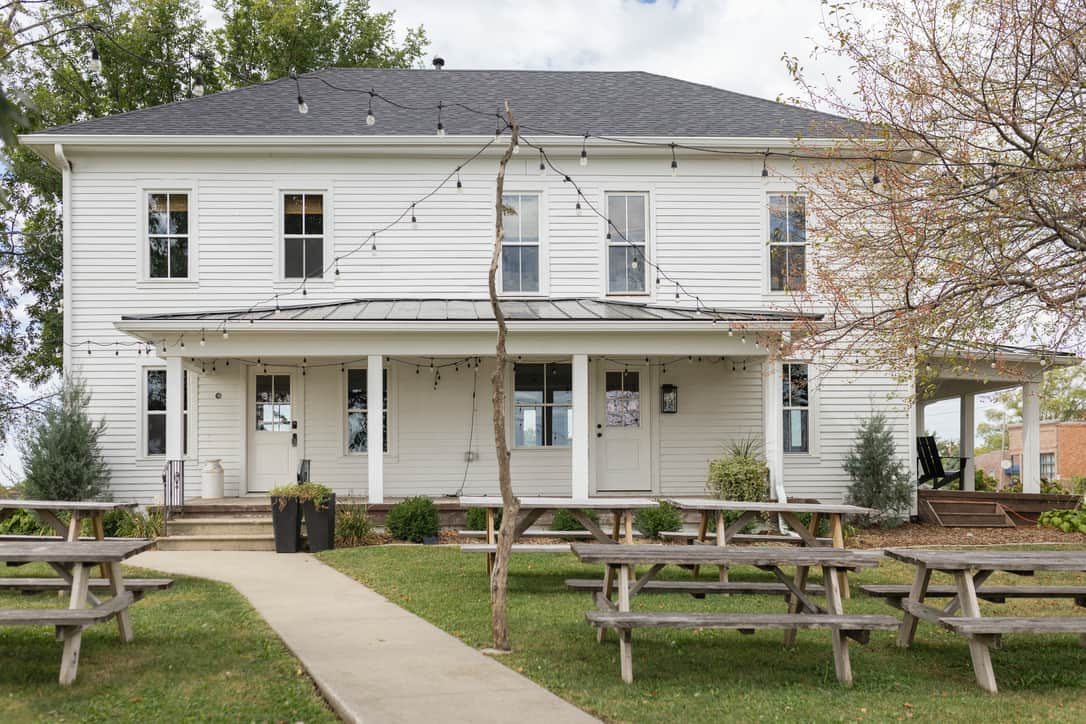 Back of Home:  Guest Entrance
