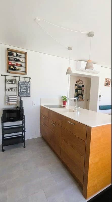 Ferienhaus mit moderner Küche, Spülmaschine, Microwelle Ferienhaus mit moderner Küche, Spülmaschine, Microwelle