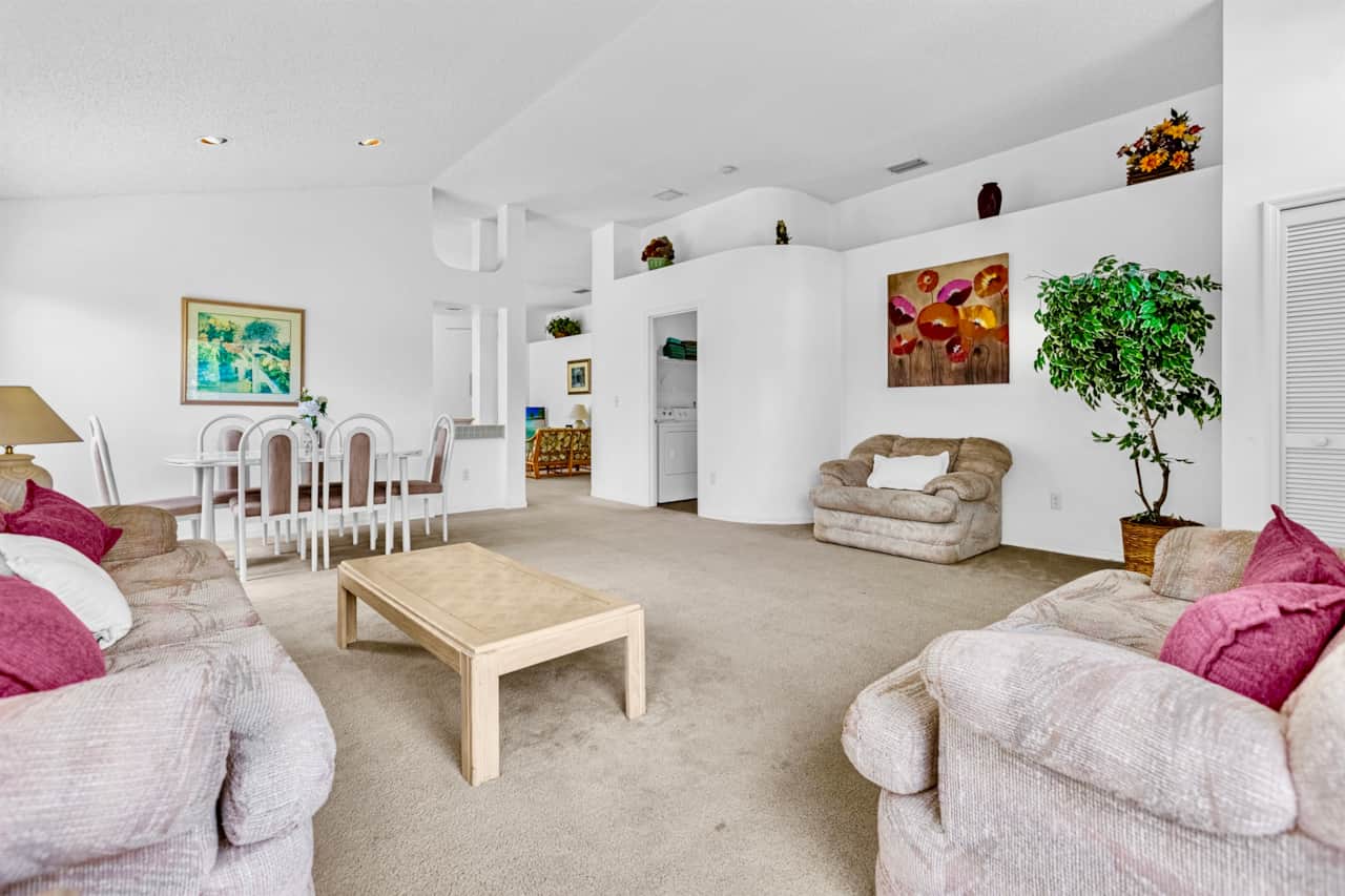 Very spacious open plan living space