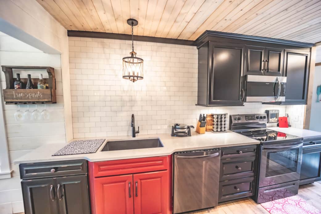 Kitchen and wine rack Kitchen and wine rack