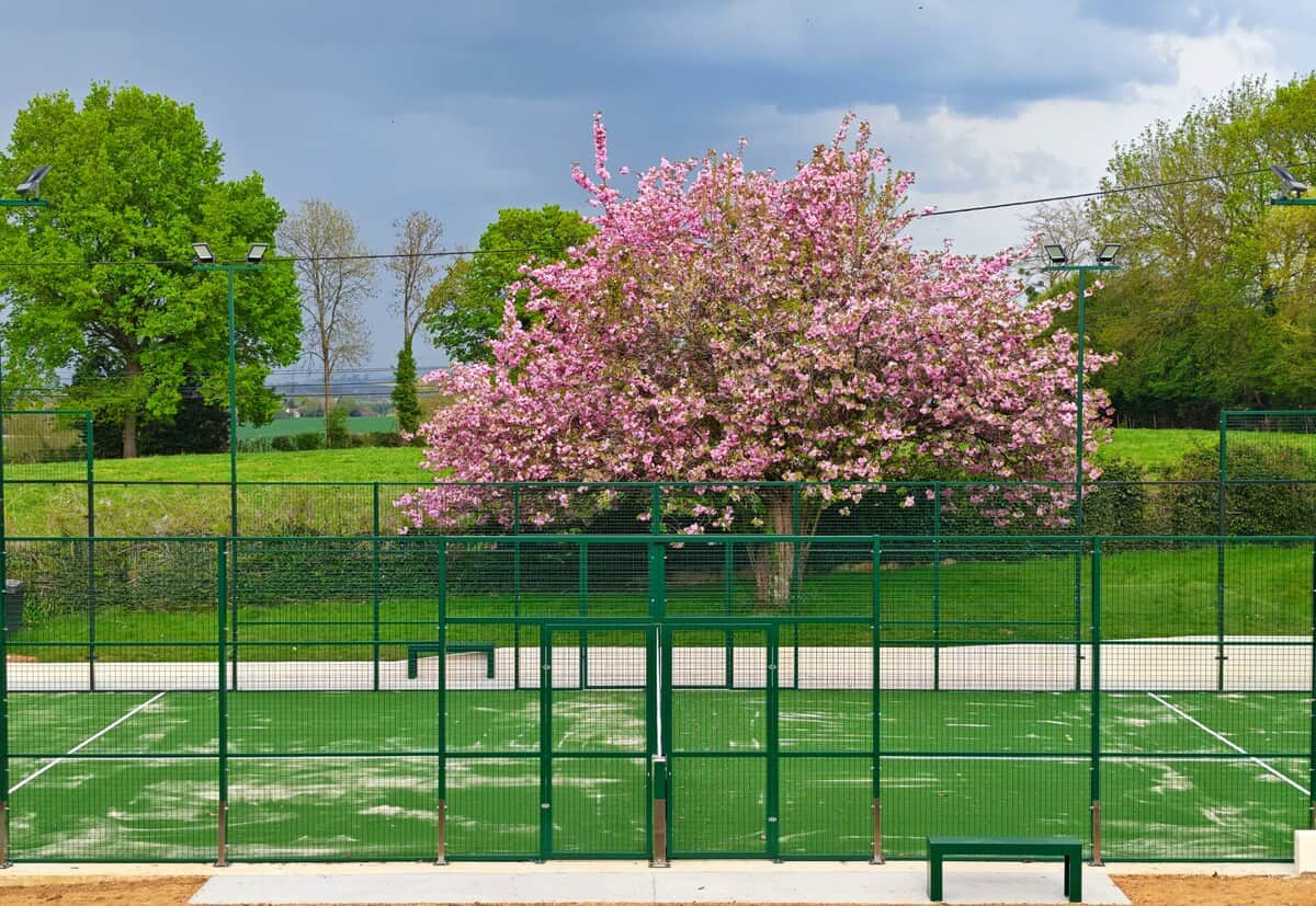 Padel privé et éclairé