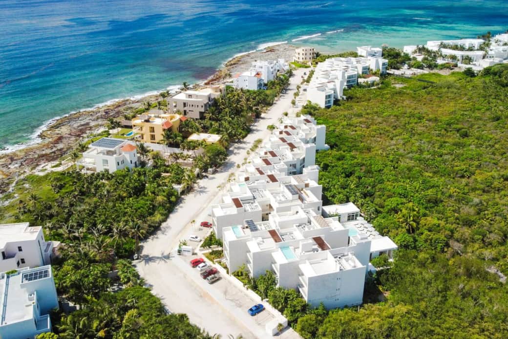 Experience awe-inspiring views from above! Our coastal sanctuary, nestled along the Caribbean Sea, provides a mesmerizing aerial perspective of paradise.