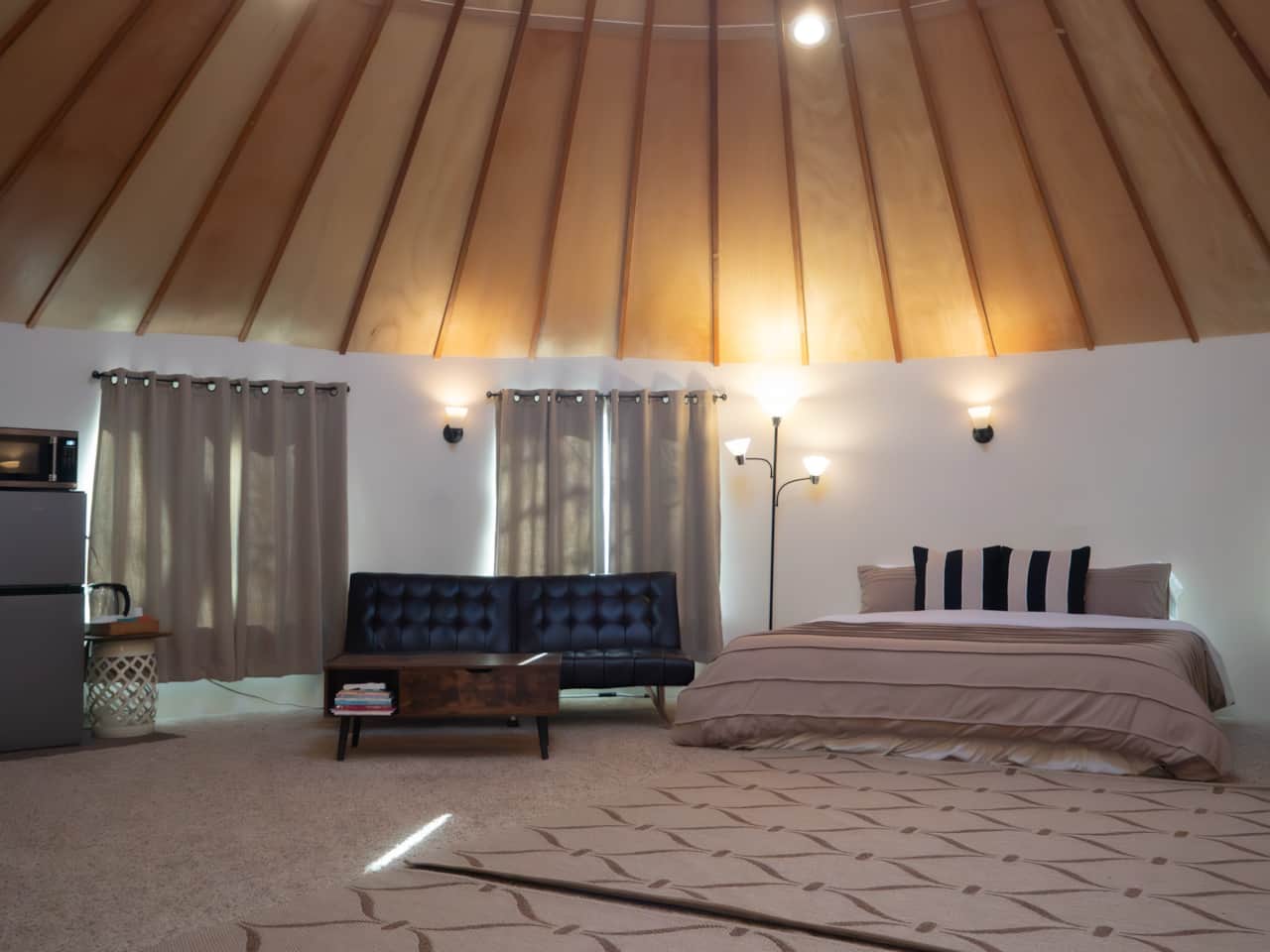 Yurt couch