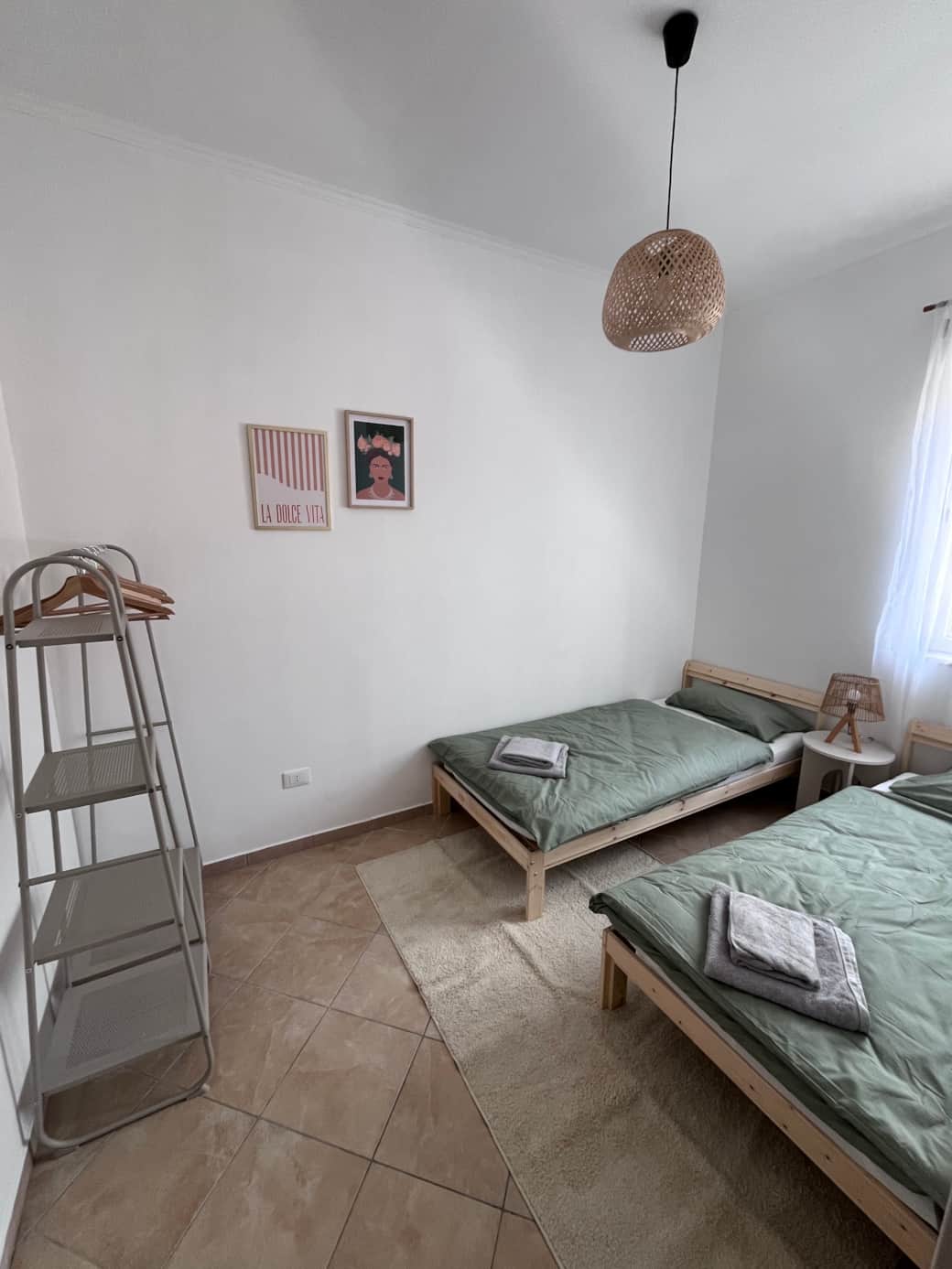 Casa Albe camera doppia con letti singoli