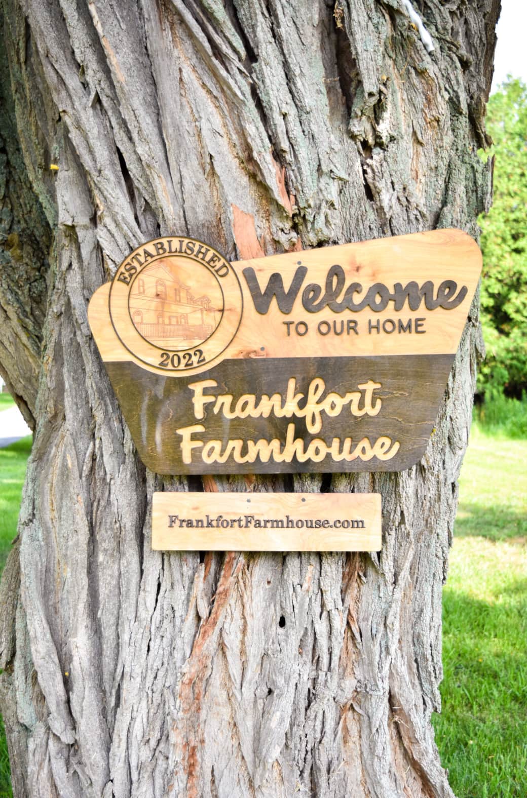 Welcome sign