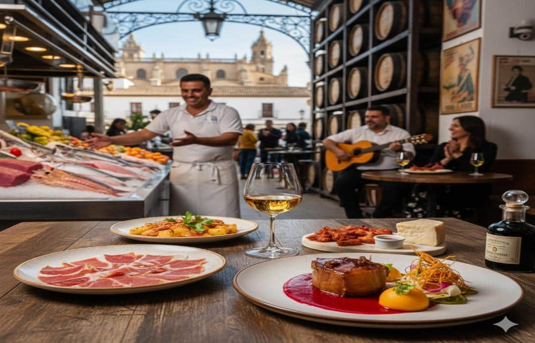 Platos típicos y vino de Jerez, Capital Gastronómica 2026.
