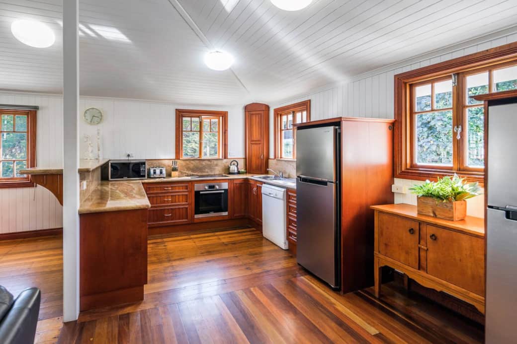 Main kitchen upstairs