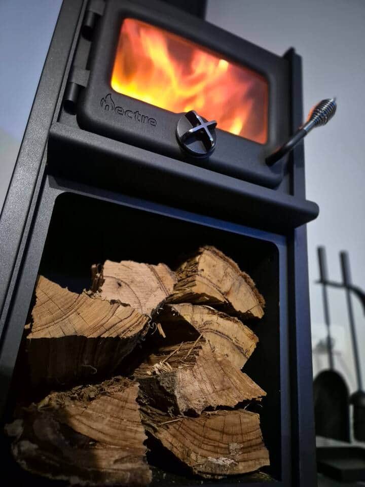 Wood burning fire place  