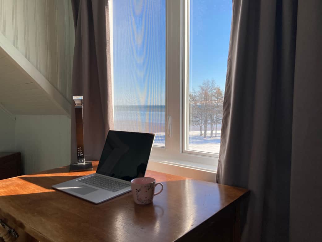 Télé travail ? Pas de problèmes, wifi dispo