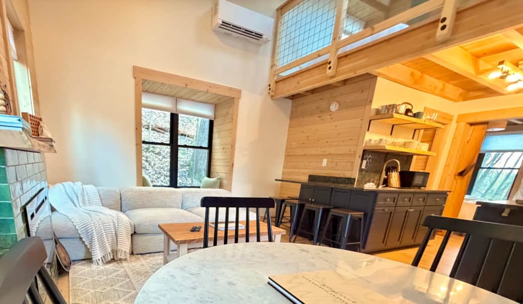 Living room from table 