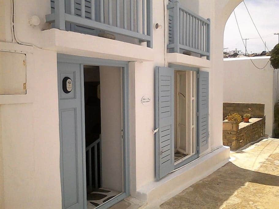 entrance of the house