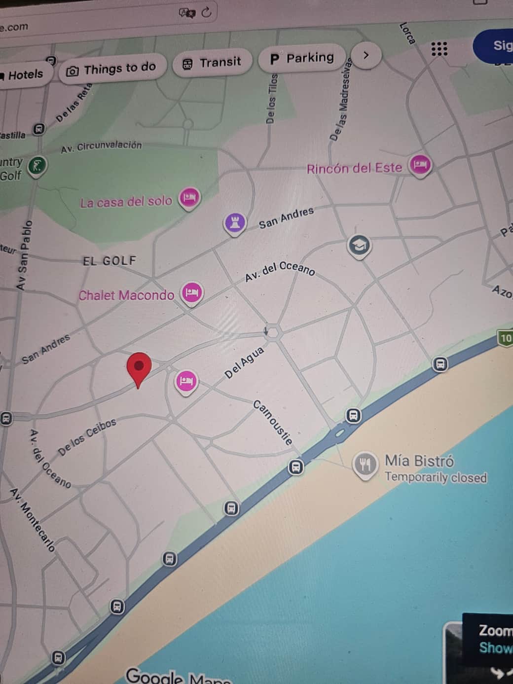 Mappa della posizione dell'alloggio