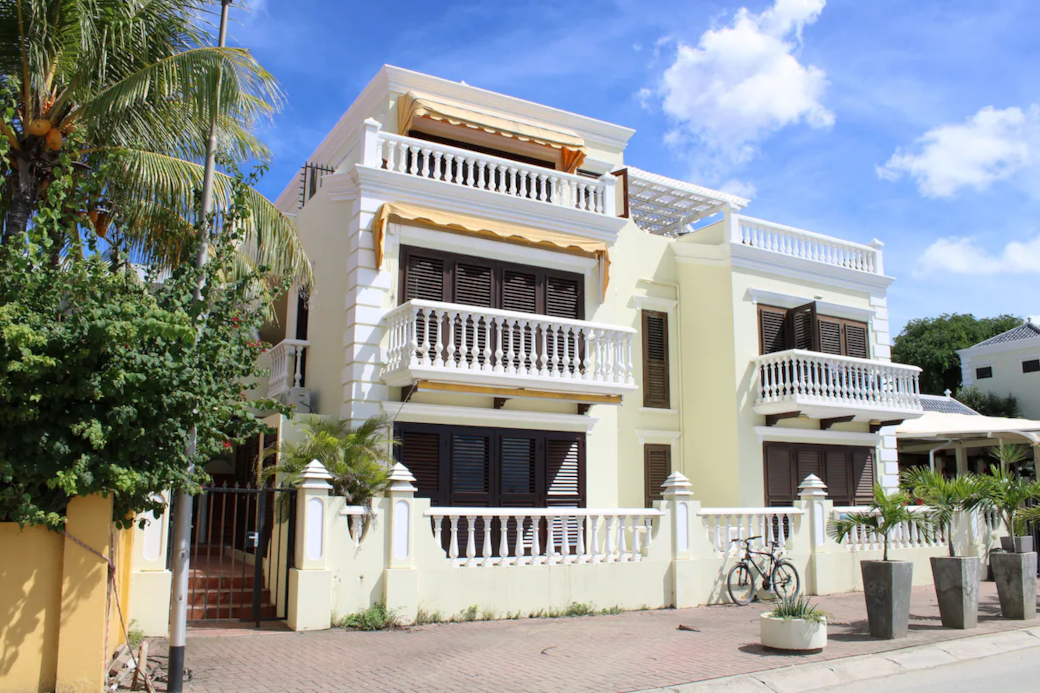 The penthouse is on top of the entire building. It is called Nautical Nest