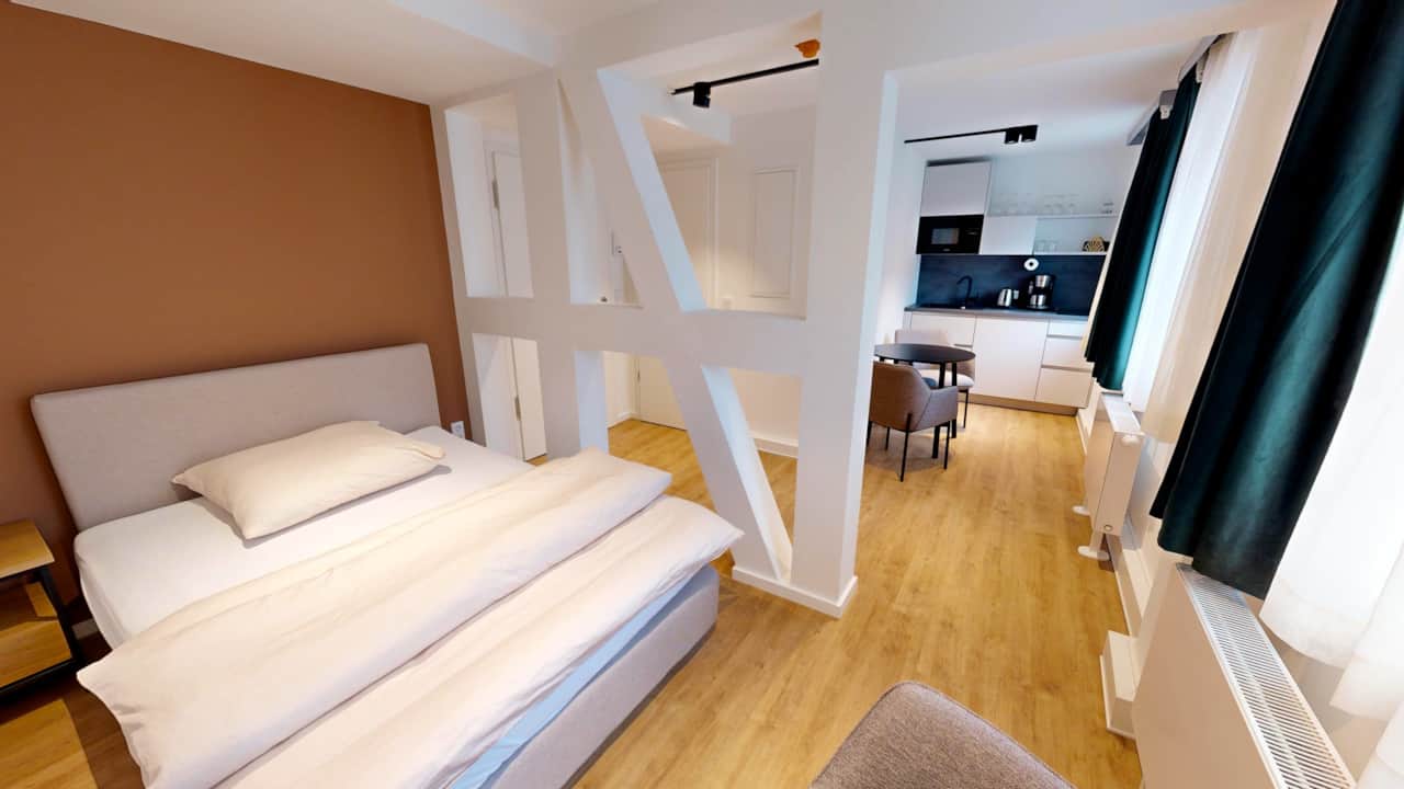 Modernes und großzügiges Apartment im N°8A Boardinghouse Lüneburg