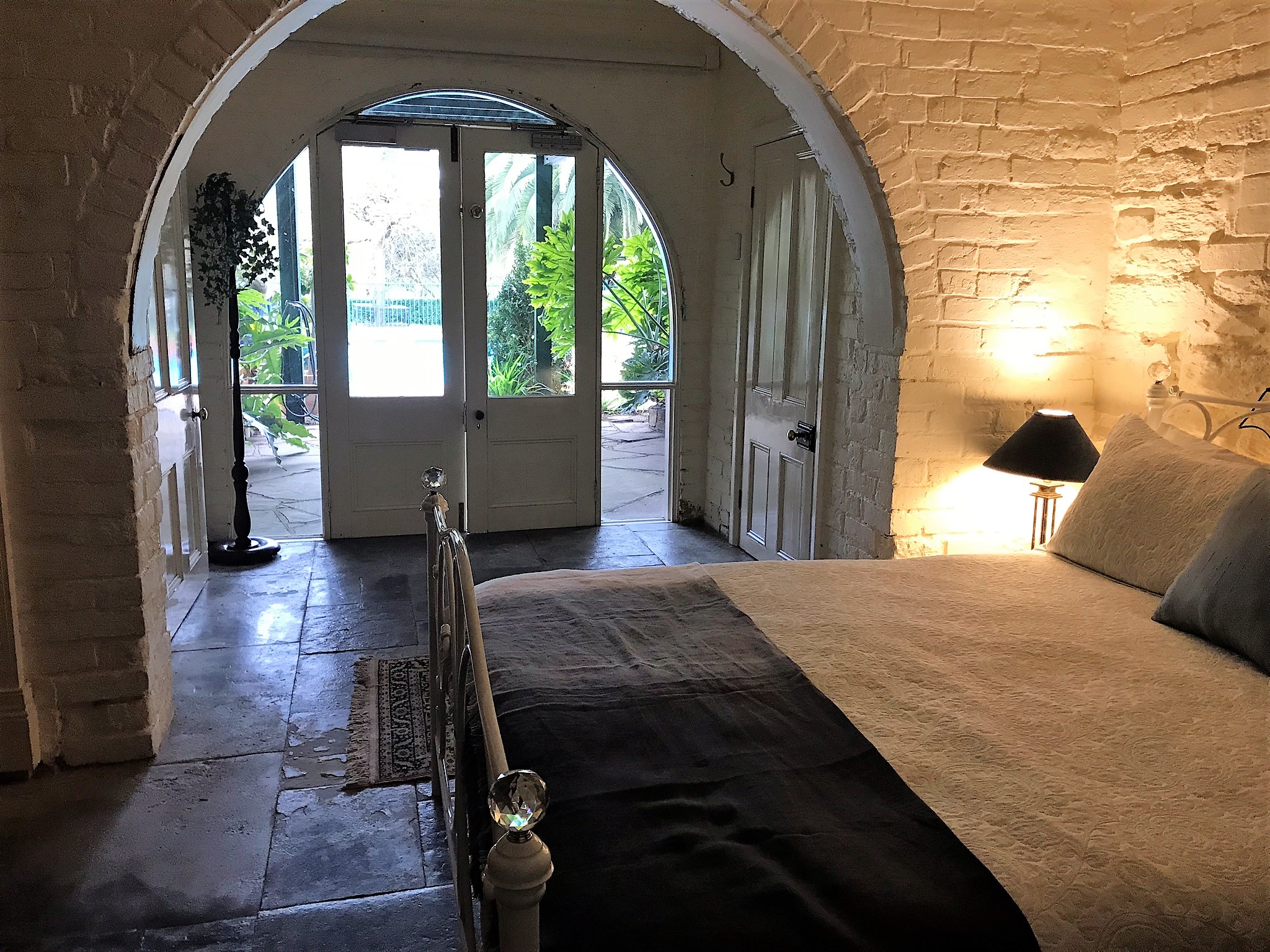 Downstairs private bedroom