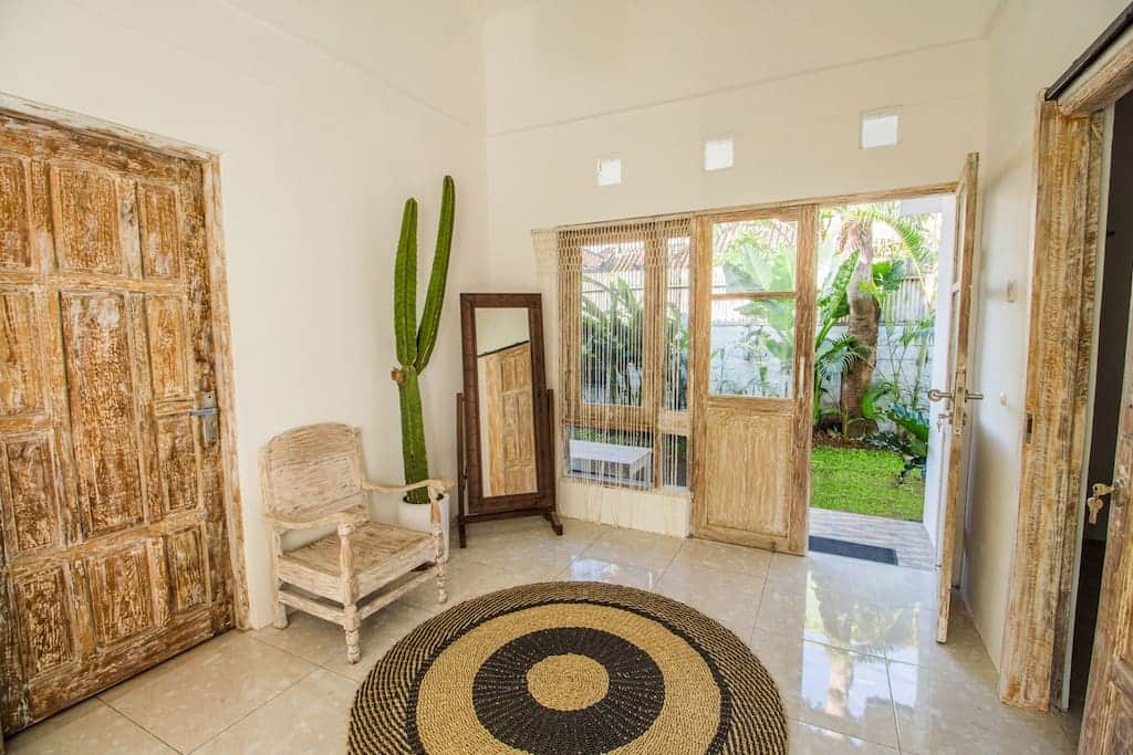 designed with textured natural decor that elevates the island vibes and coziness