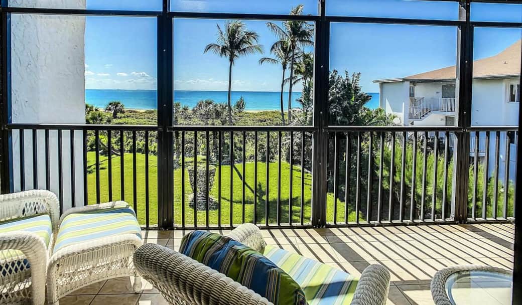 View from lanai