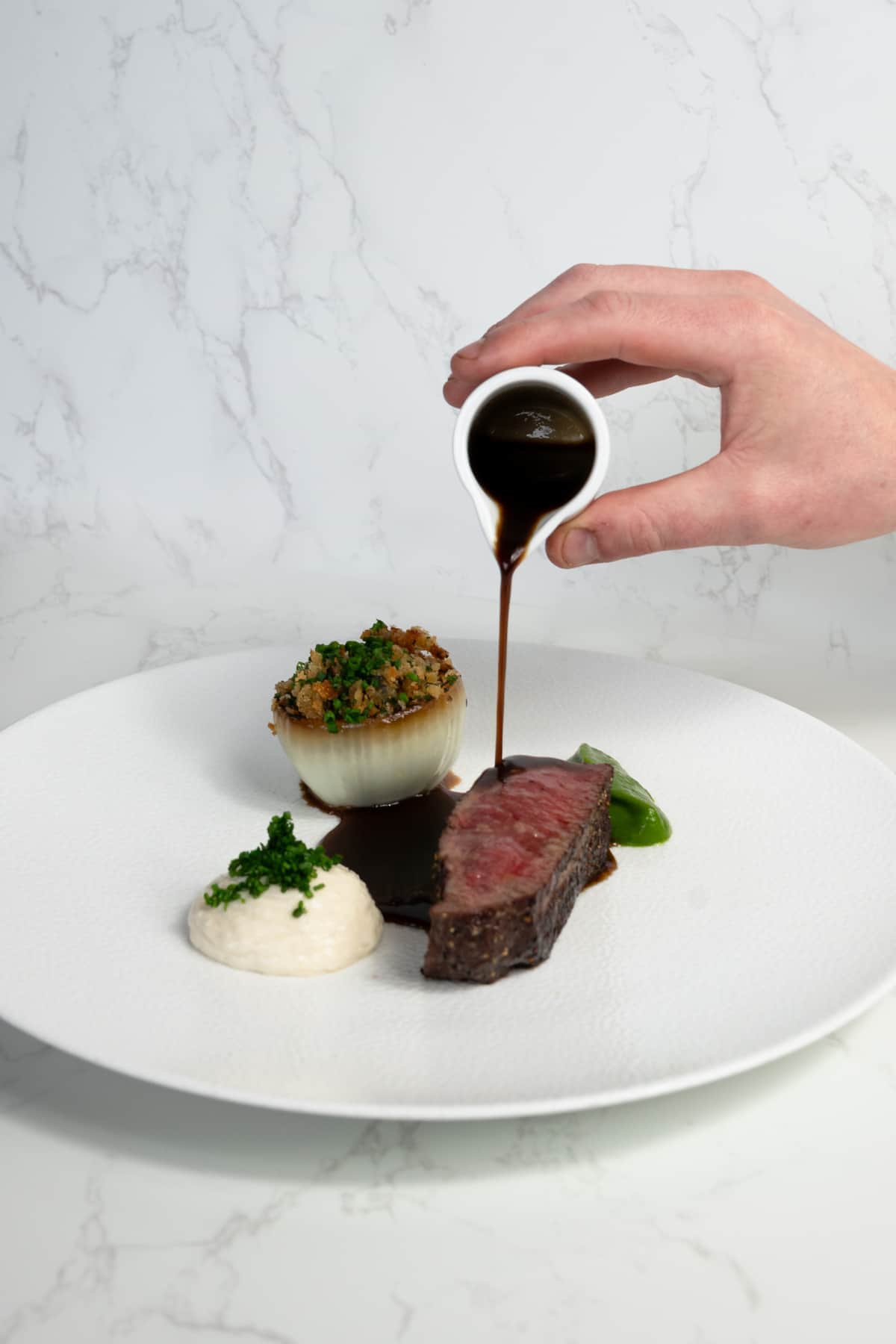 Seasonal private dining menu created by Chef Callum at The Croft