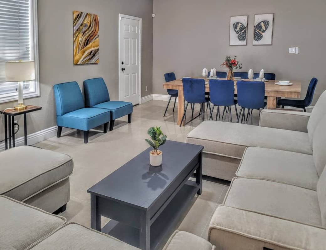 Living Space Area / Dining Area