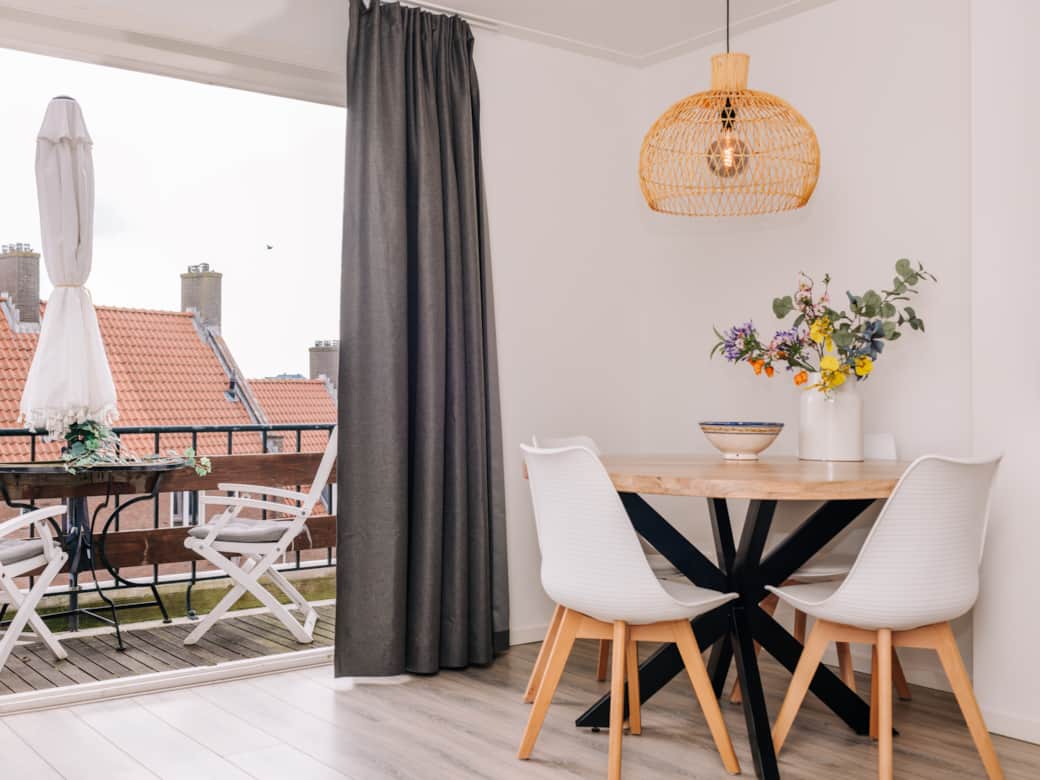 Eettafel met uitzicht