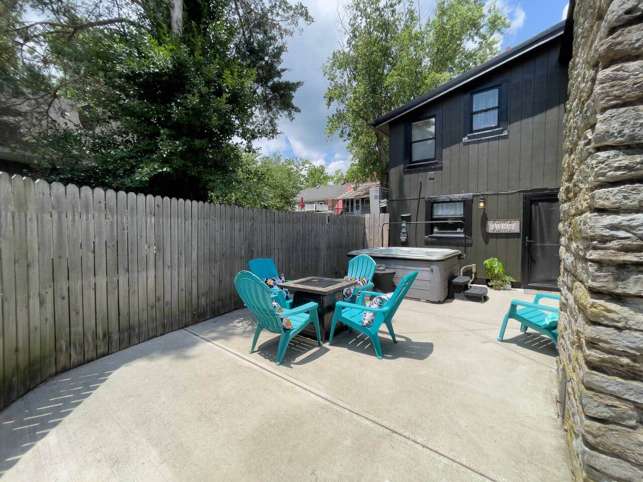 Enjoy the patio