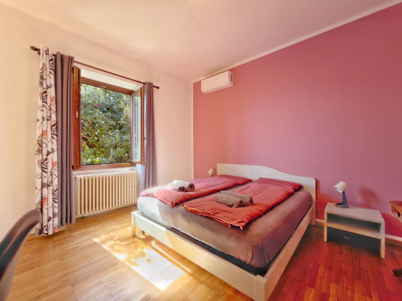 Zimmer Rubino Seeblick Villa Angelina Lago Maggiore
