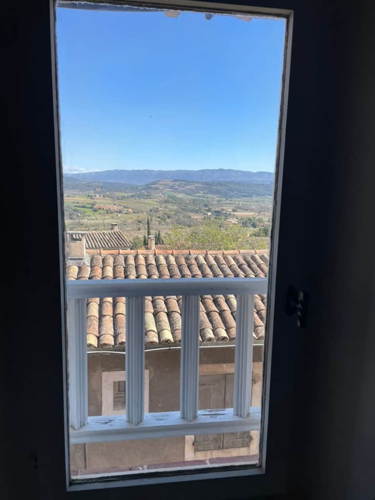 Vue de la chambre "Luberon" - 1er étage