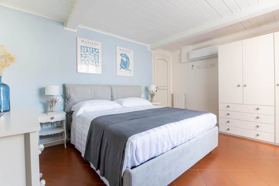 Das Blaue Zimmer der Suite Carducci