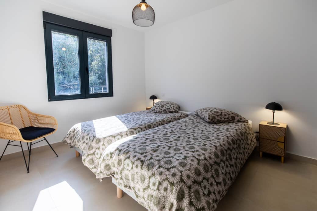 Chambre deux lits 90x200