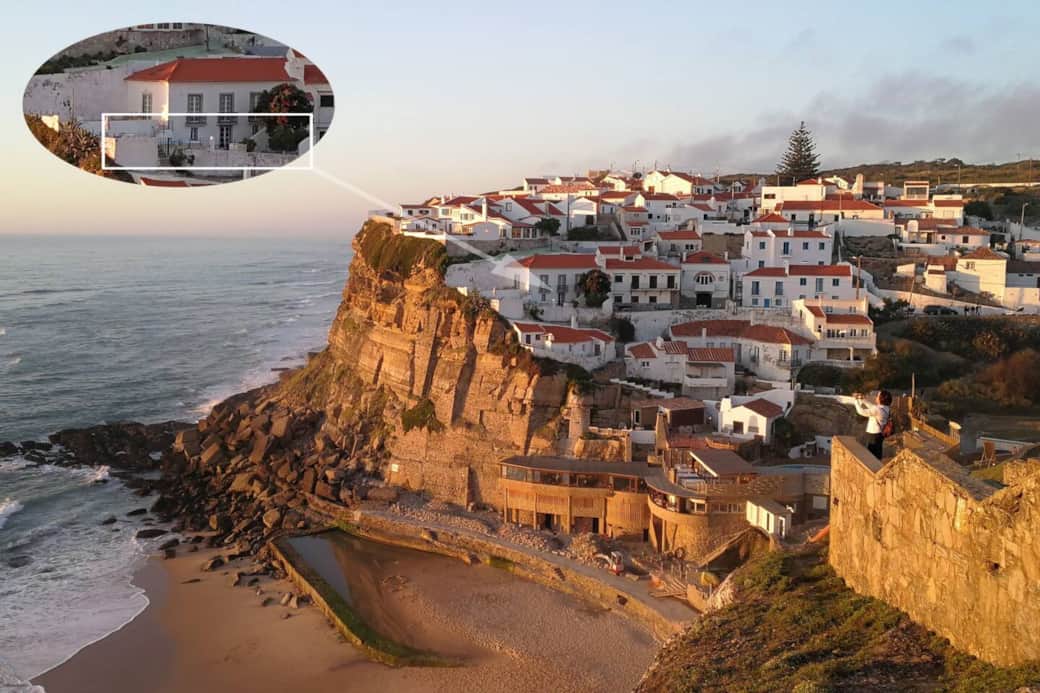 Azenhas do Mar, Position CC