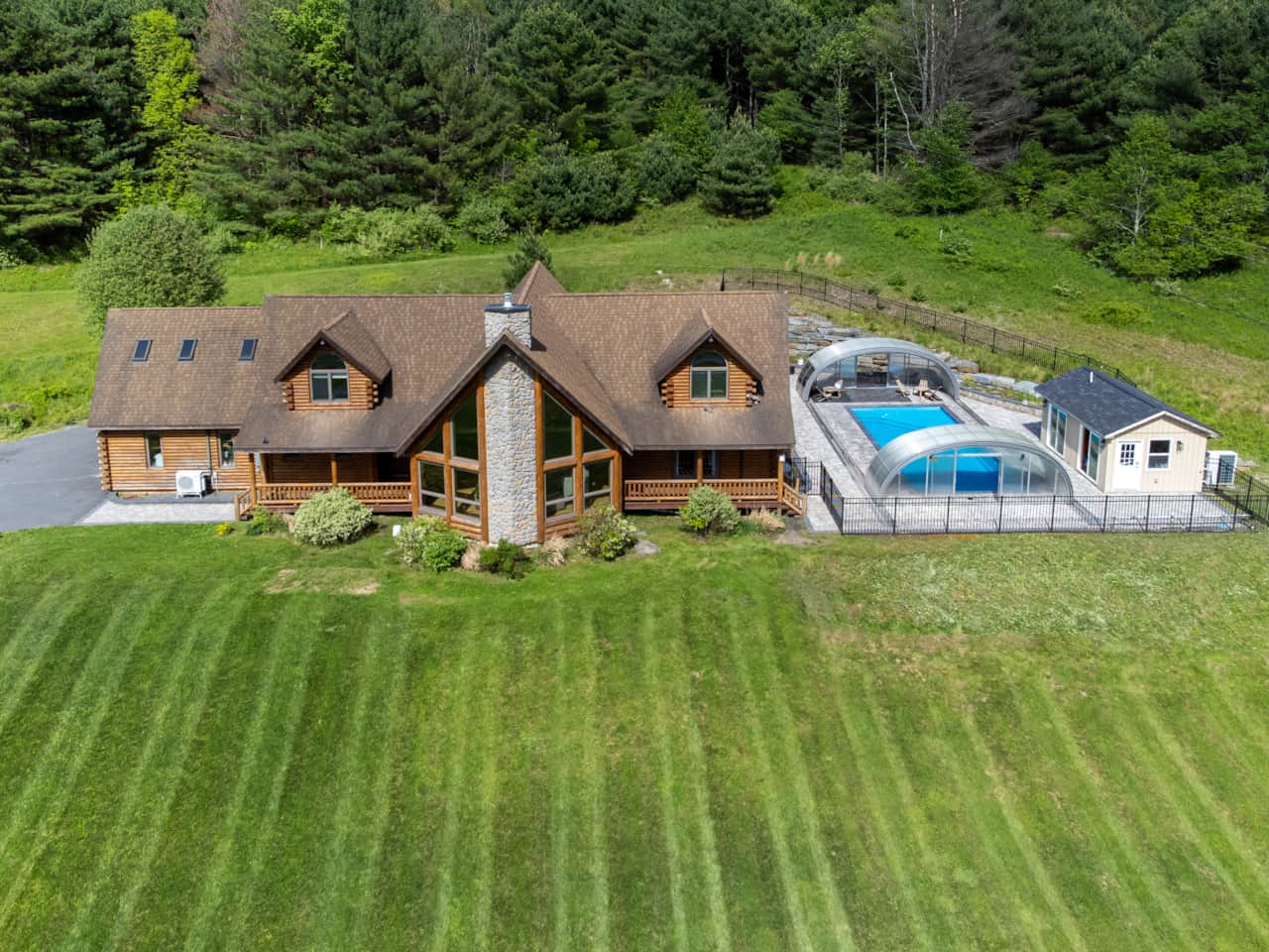 Eagle Manor with year-round pool