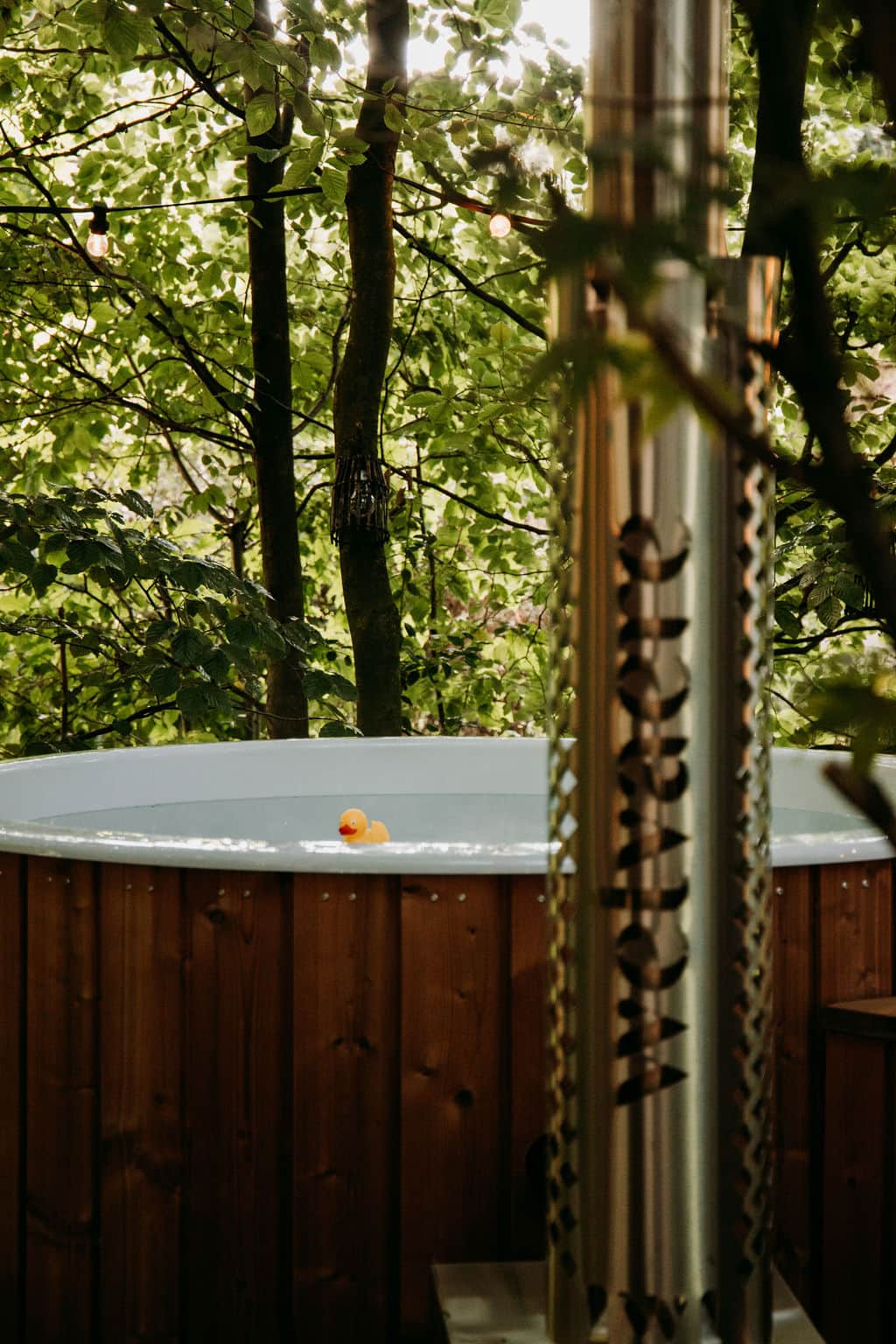 Houtgestookte Welvaere hottub Houtgestookte Welvaere hottub