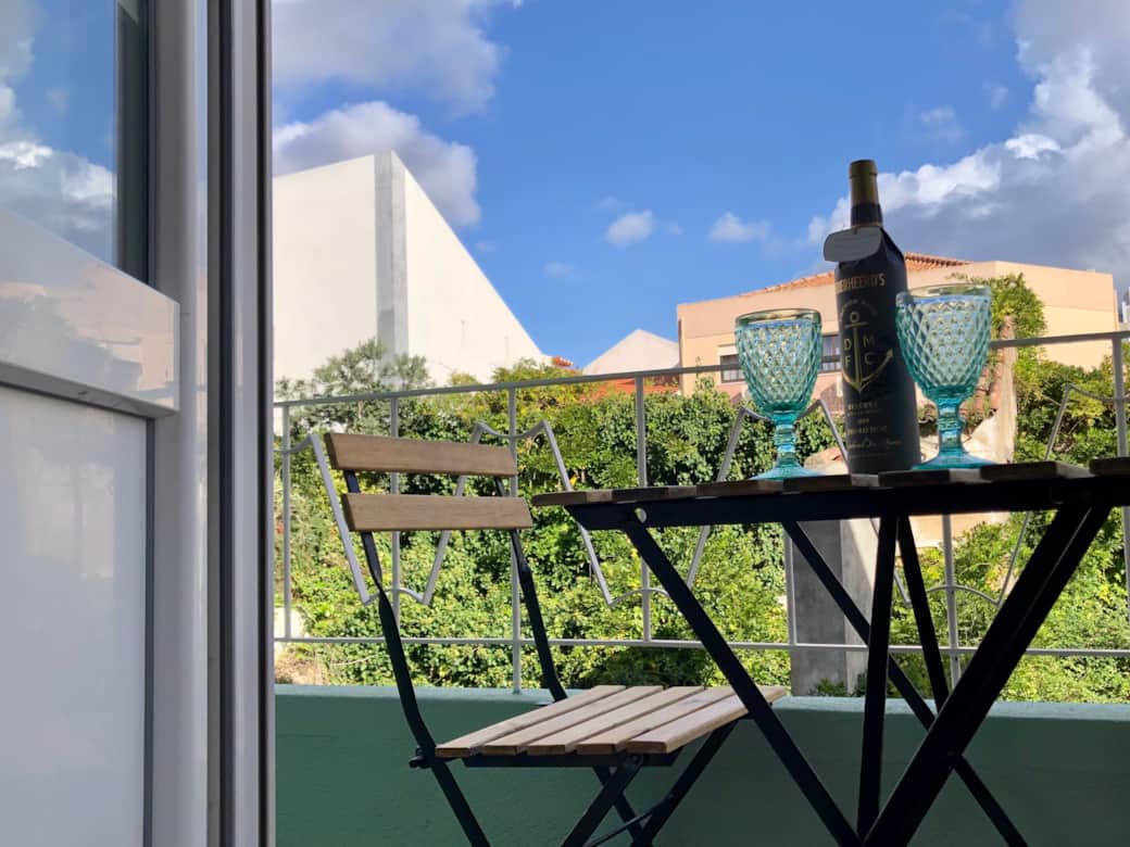balcony in the bedroom |vacation rentals|west portugal|torresvedras