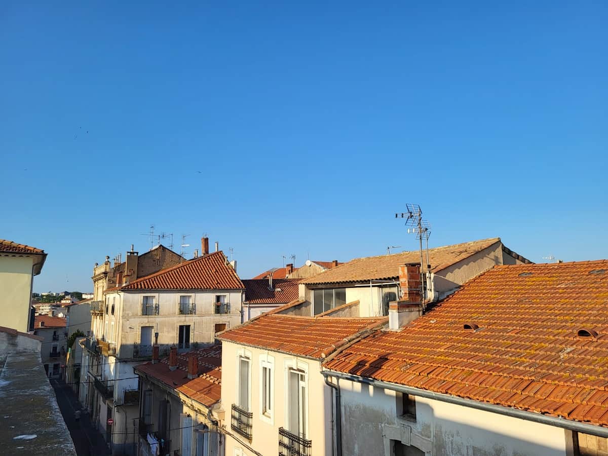 Vue de la terrasse 